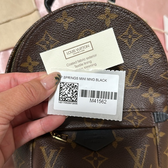 LOUIS VUITTON authentic palms spring mini - Picture 6 of 9